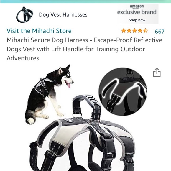 mihachi dog harness
